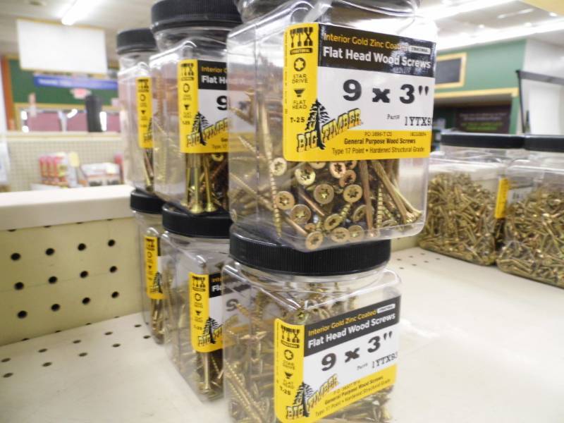 Flat Head Wood Screws