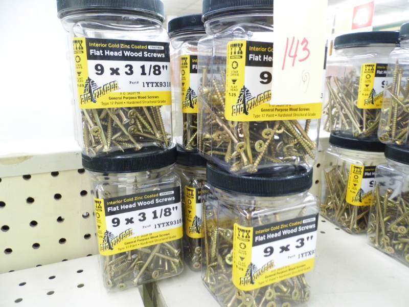 Flat Head Wood Screws