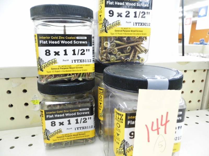 Flat Head Wood Screws