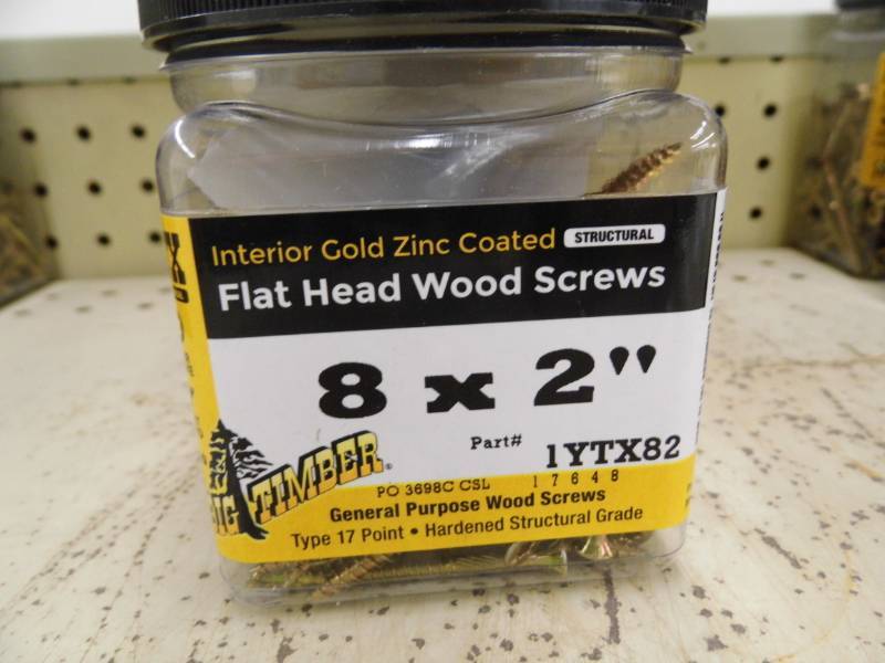 Flat Head Wood Screws