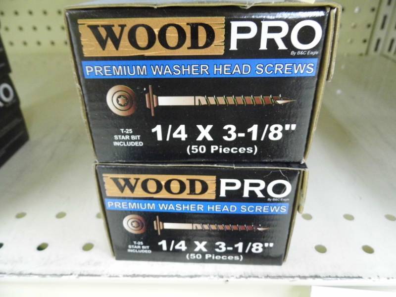 Lot of 2 Washer Head Screws