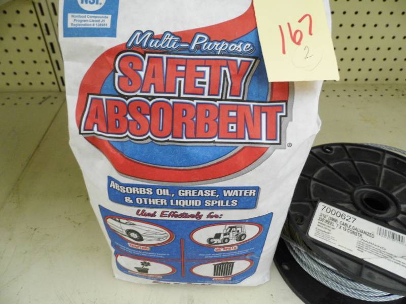 Absorbent - Roll of Galvanized Cable