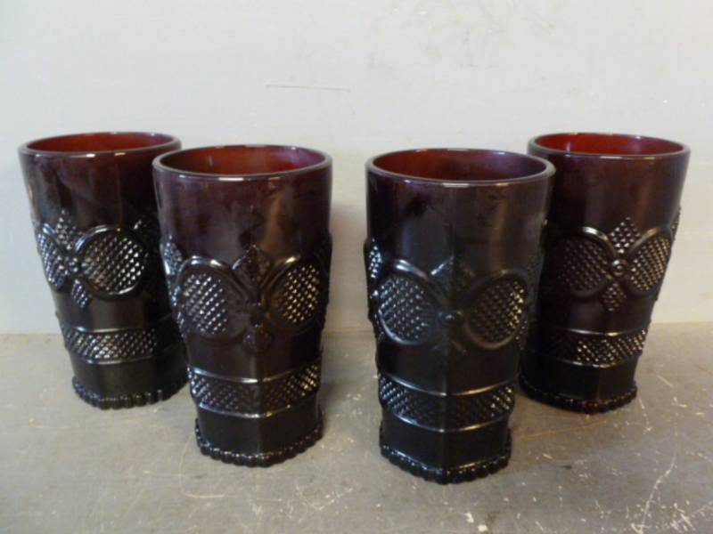 Ruby Red Glass