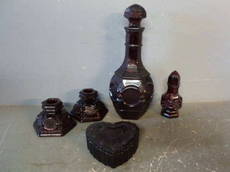 Ruby Red Glass