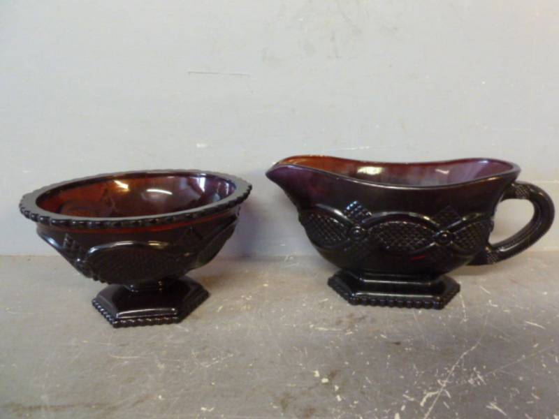 Ruby Red Glass