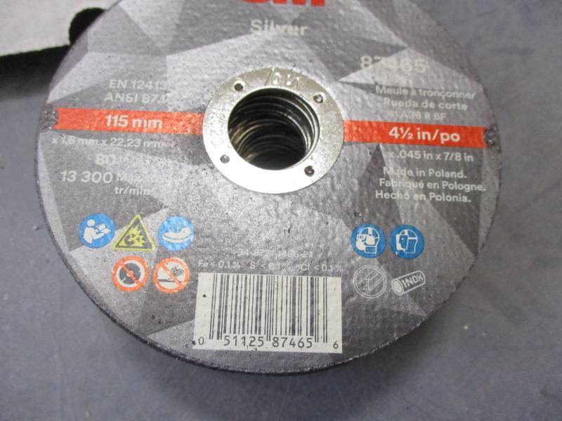 4 12 Cutoff wheels