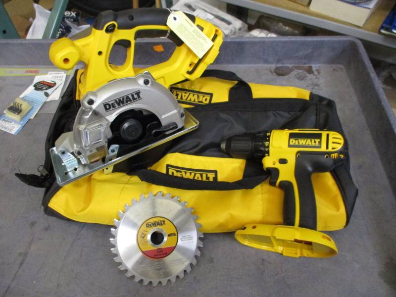 DeWalt 18V Drill & Saw