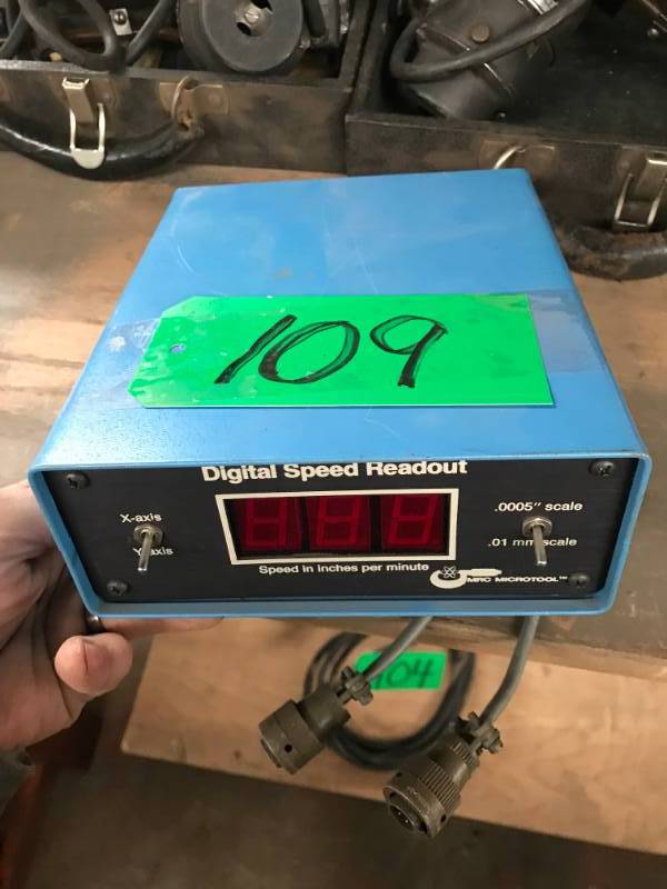 lot 109 image: MRC Microtool, Digital Speed Readout