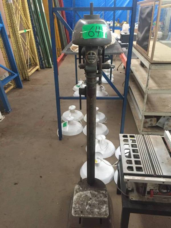lot 64 image: Walker Turner Vintage Drill Press
