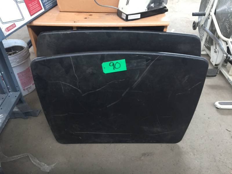 lot 90 image: Varidesk Pro 36 adjustible desk  & TV Wall Mount