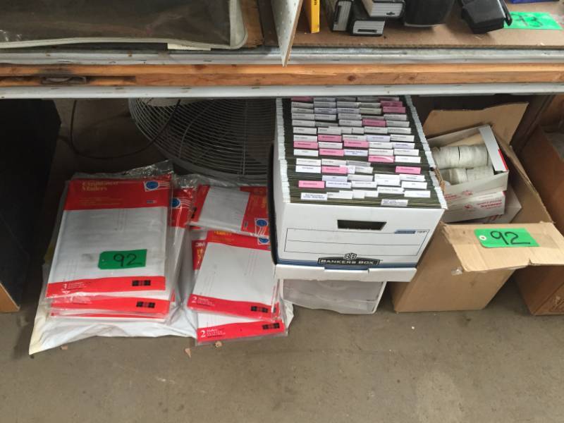 lot 92 image: Various Cushioned Mailers & Drawer Cabinet