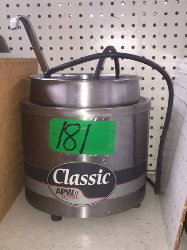 lot 181 image: Soup Warmer