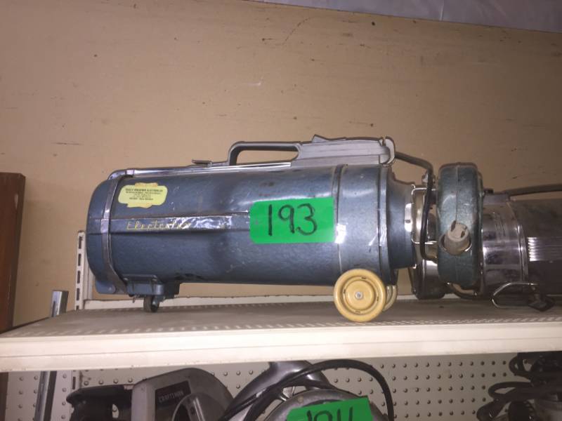 lot 193 image: Two Vintage Electrolux Vacuums