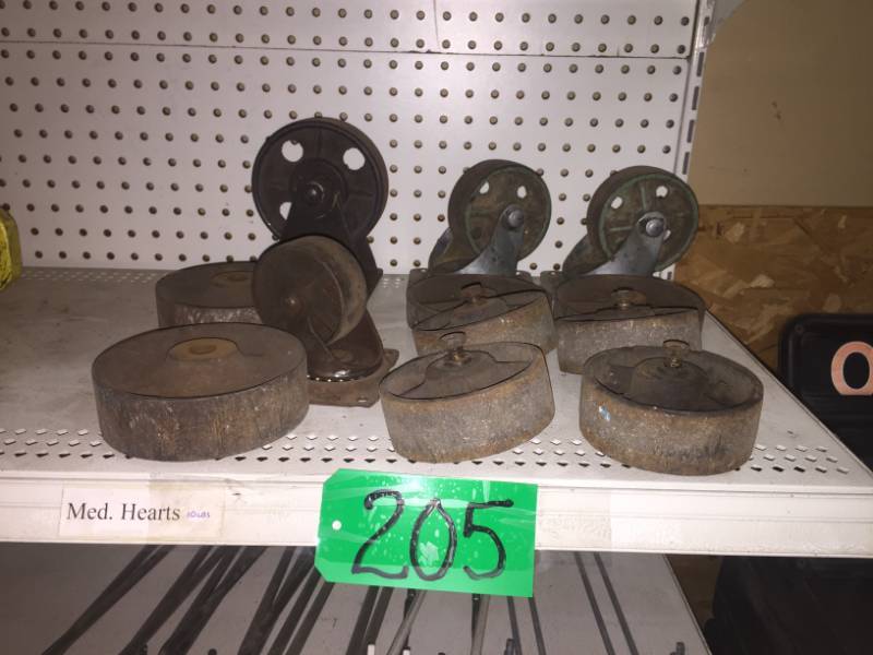 lot 205 image: Steel Wheels