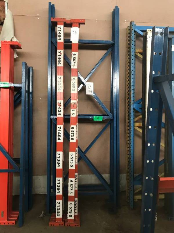 lot 9 image: Structural Pallet Rack
