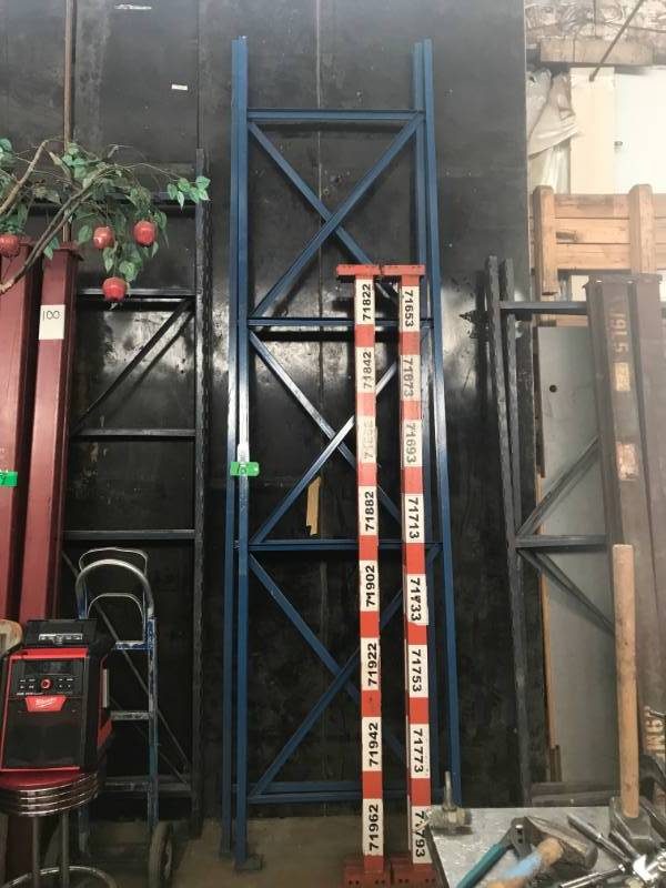 lot 18 image: Structural Pallet Rack