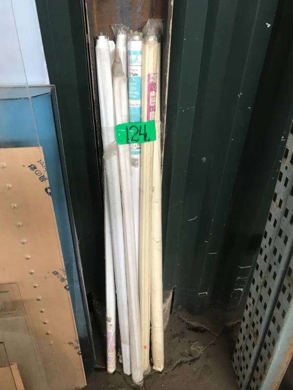 lot 124 image: Window Shades (New in wrapper)