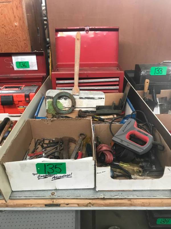 lot 135 image: Large group Tools (3 Boxes)