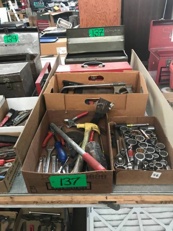lot 137 image: Large group Tools (3 Boxes)