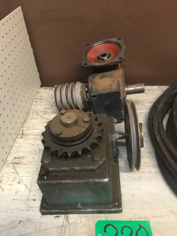 lot 220 image: Two Gear Reducers