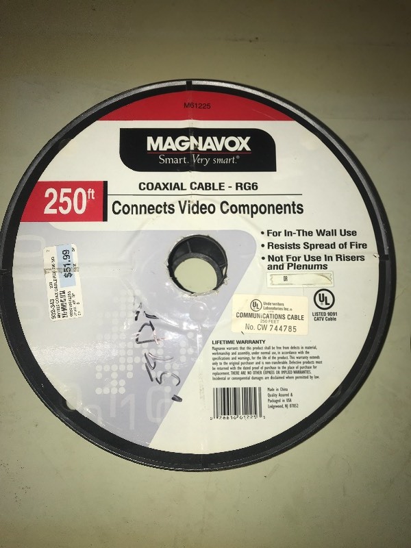 lot 223 image: Various Cable (Comtran 50 Gray) & Coaxial Cable (Comtran 4pr 24)