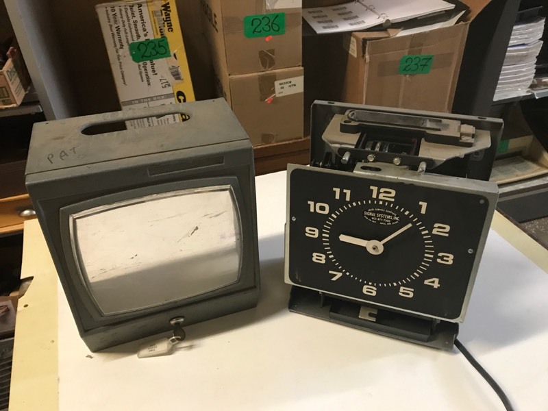 lot 232 image: Cincinnati timeclock