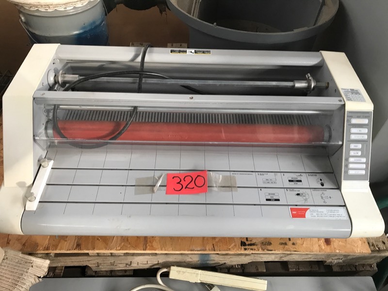lot 320 image: Laminator GBC Ultima 65