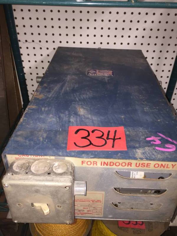lot 334 image: Garage Door Opener 12 HP USA 115V