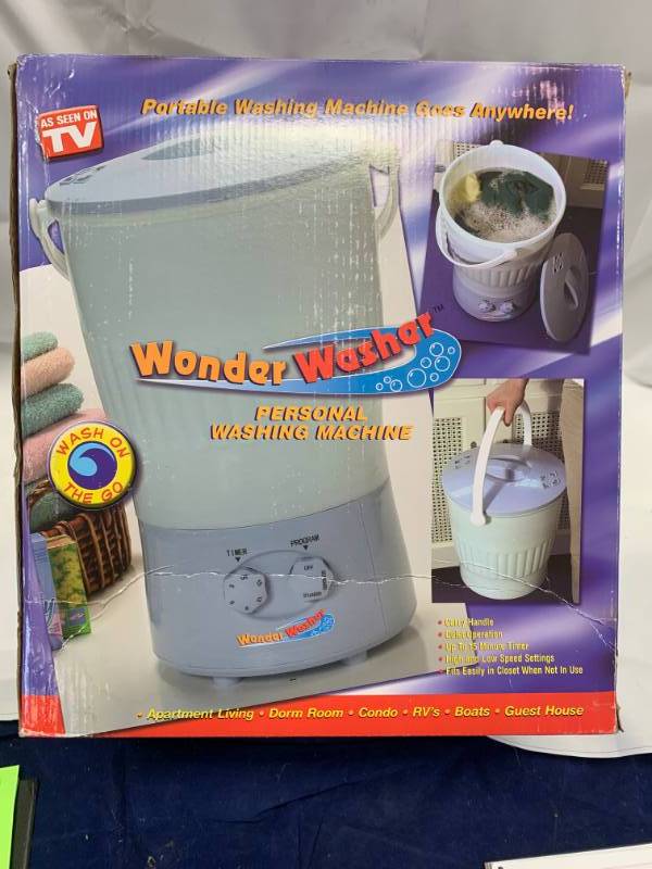 lot 7 image: Portable Washing Machine for RV, Apartment, Camping, etc.