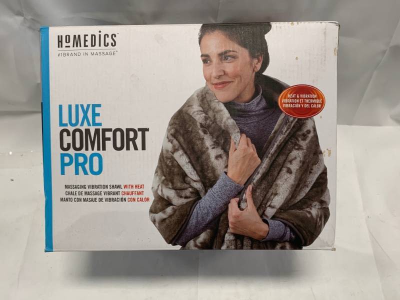 lot 11 image: Vibrating Massage Shawl with Heat