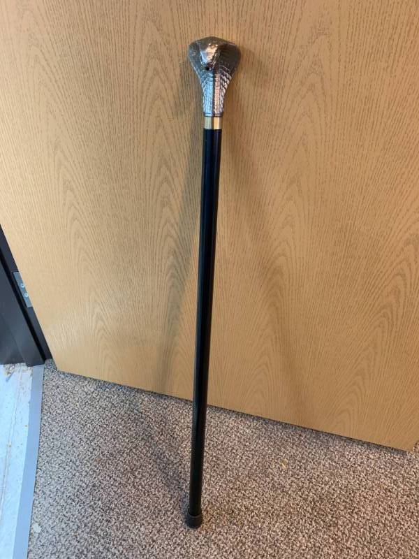 lot 87 image: Cobra Head Sword Knife Cane New