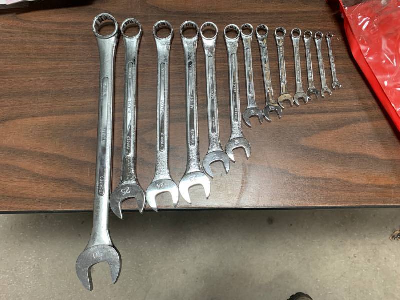 lot 89 image: SK Tools 13 Piece Metric Wrench Set $379