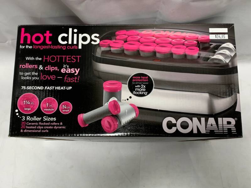lot 103 image: Womens Hot Clip Curls