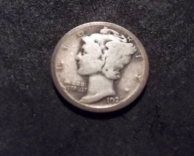 1921 D Mercury Dime