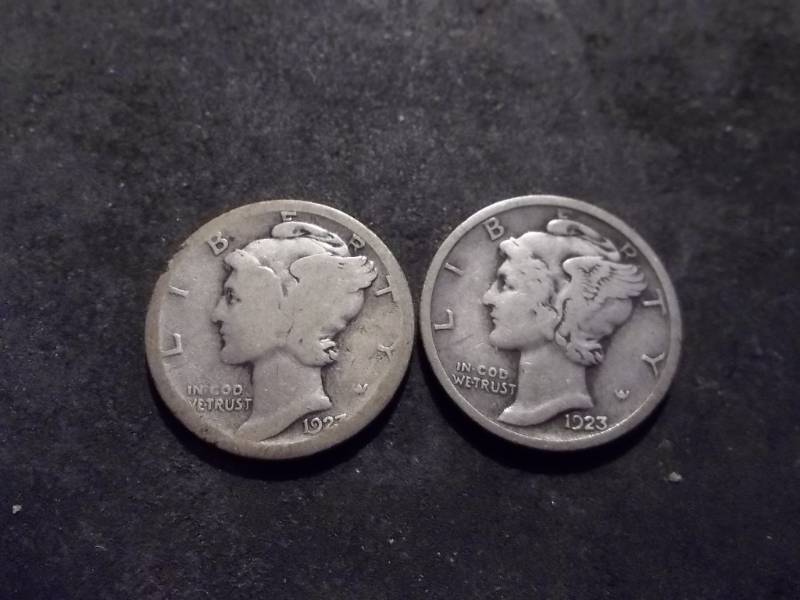 1923 1923 S Mercury Dimes