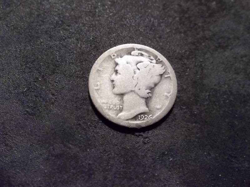 1926 S Mercury Dime