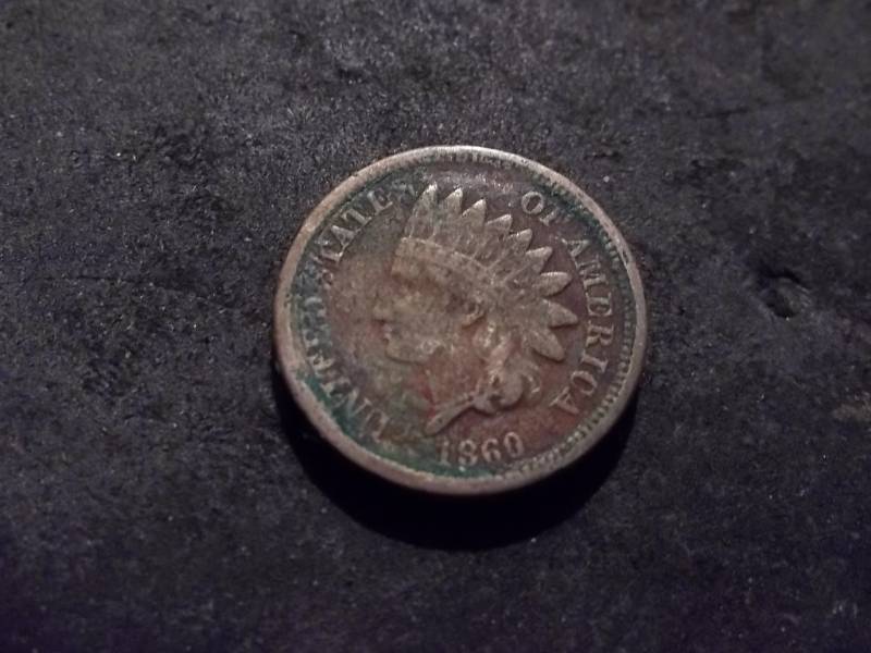 1860 Indian Head Cent
