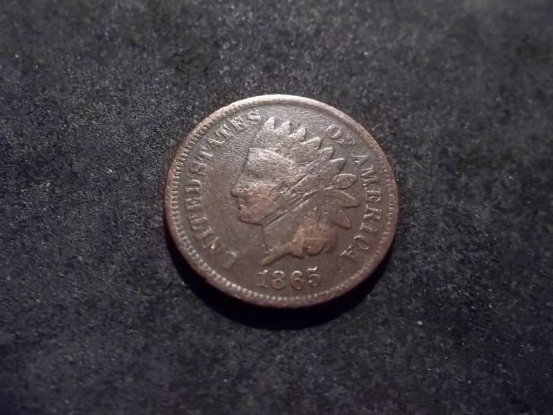 1865 Indian Head Cent Fancy 5