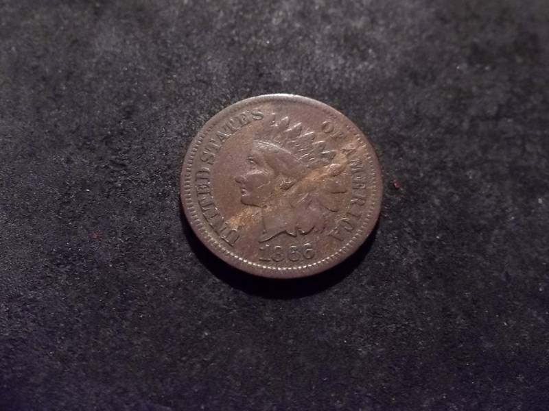 1866 Indian Head Cent