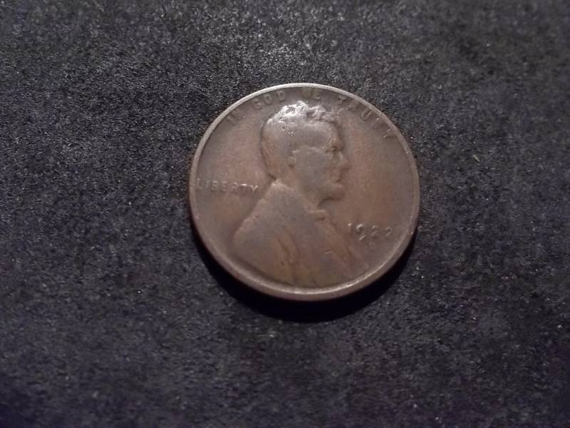 1922 Weak D Lincoln Cent