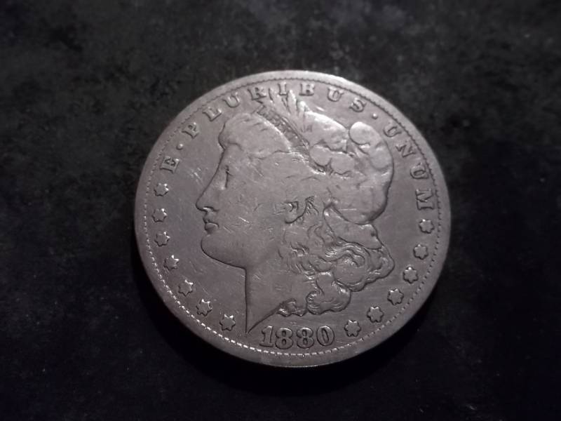 1880 CC Morgan Silver Dollar