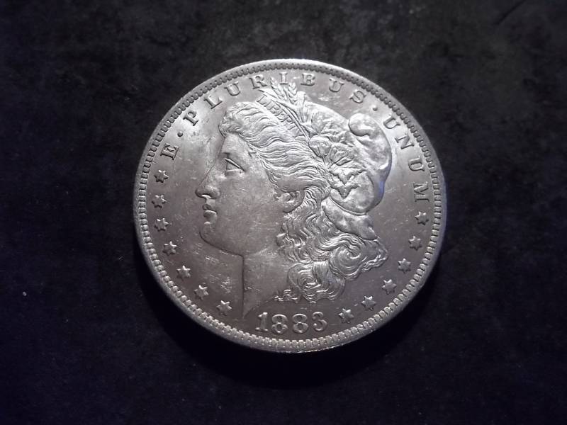 1883 O Morgan Silver Dollar