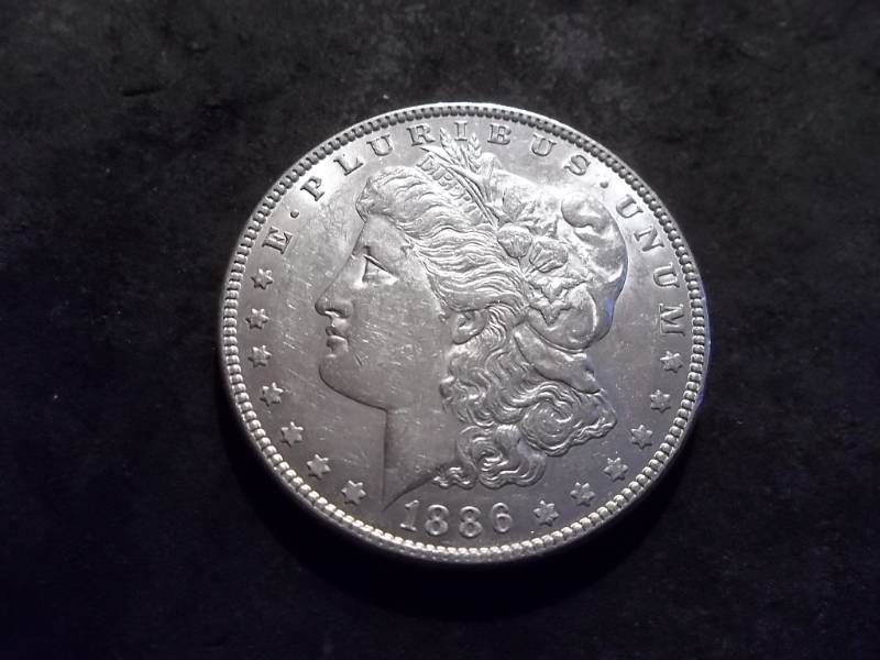 1886 Morgan Silver Dollar