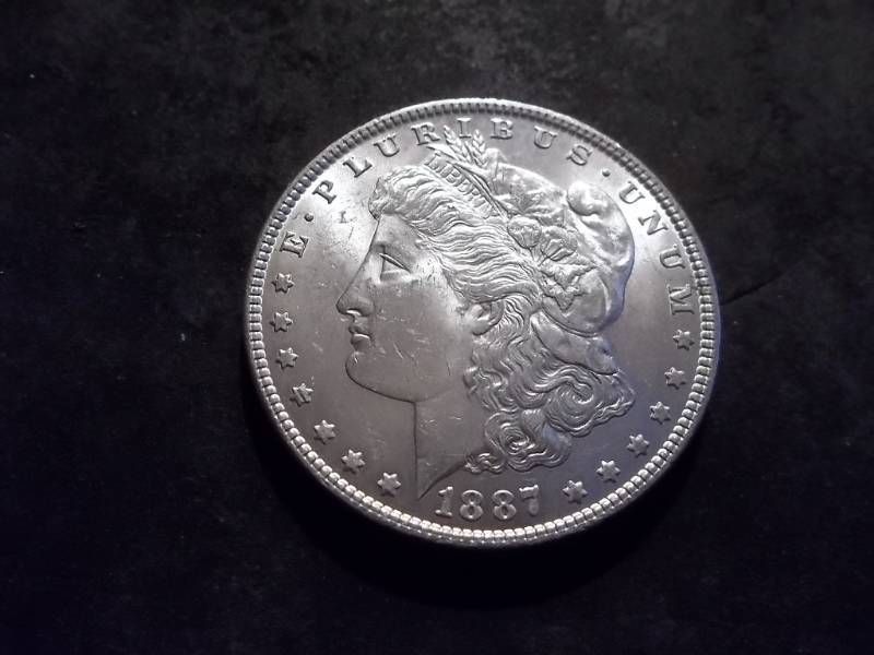 1887  Morgan Silver Dollar