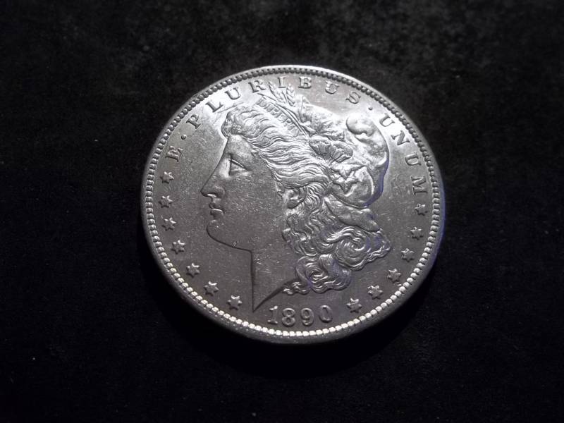 1890 S  Morgan Silver Dollar