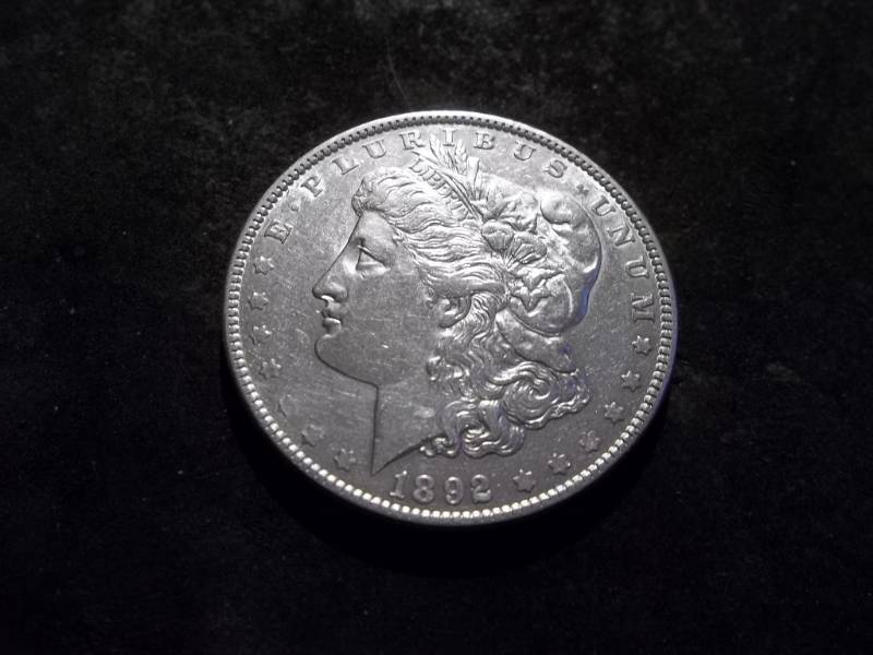 1892 Morgan Silver Dollar