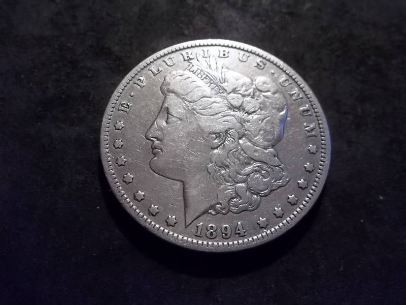 1894 O Morgan Silver Dollar