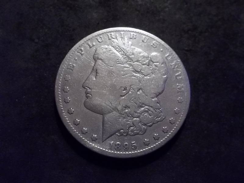 1895 S Morgan Silver Dollar