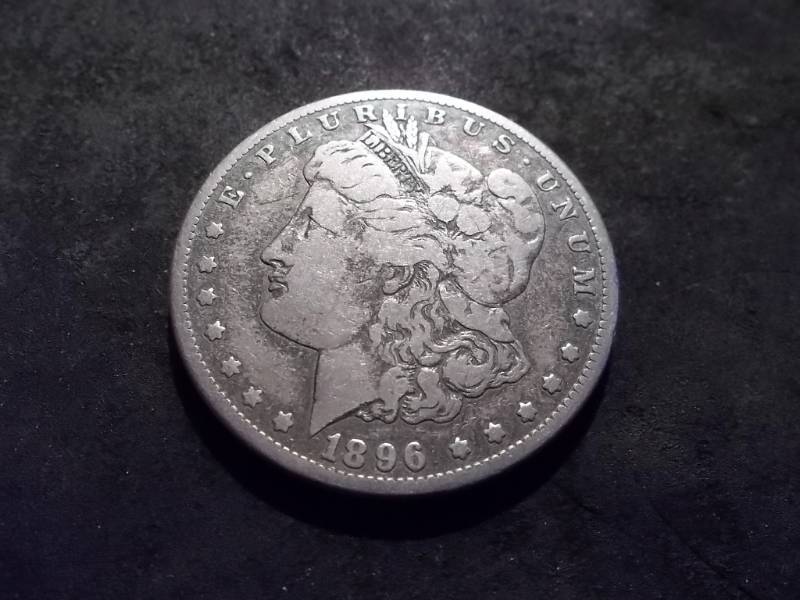 1896 S Morgan Silver Dollar