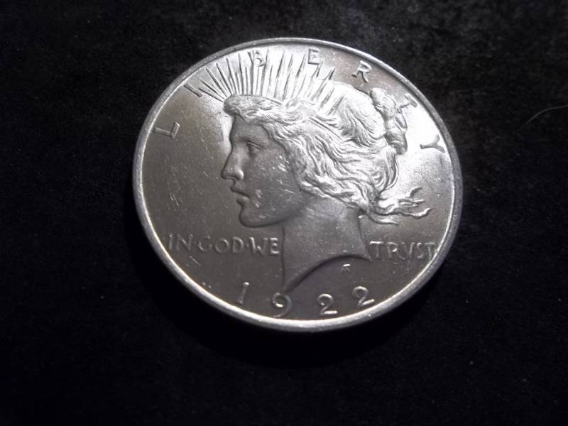 1922  Silver Peace Dollar